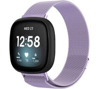 imoshion Bracelet magnétique milanais pour Fitbit Versa 3 - Taille S - Violet
