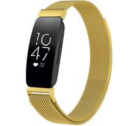 imoshion Bracelet magnétique milanais pour le Fitbit Inspire - Taille M - Dorée