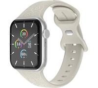 imoshion Bracelet Mandala en silicone pour Apple Watch Series 1 à 9 / SE (38/40/41 mm) | Series 10 (42 mm) - Starlight
