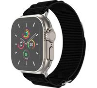 imoshion Bracelet Nylon Alpine pour l'Apple Watch Series 1 à 9 / SE (38/40/41 mm) | Series 10 (42 mm) - Noir
