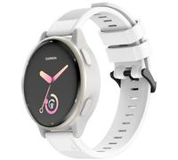 imoshion Bracelet QuickFit® en silicone pour Garmin Watch | 22 mm aansluiting - Blanc