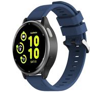 imoshion Bracelet QuickFit® en silicone pour Garmin Watch | 22 mm aansluiting - Bleu foncé