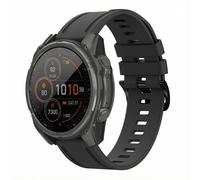 imoshion Bracelet QuickFit® Line en silicone - Connexion Garmin 20 mm - Noir