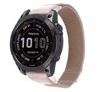 imoshion Bracelet QuickFit® Milanais - Connexion Garmin 20 mm - Taille L/XL - Starlight