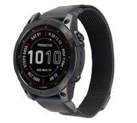imoshion Bracelet QuickFit® Milanais pour Garmin Watch | 20 mm aansluiting - Noir