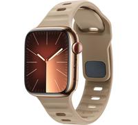 imoshion Bracelet silicone Active Sport pour Apple Watch Series 1 à 9 / SE (38/40/41 mm) | Series 10 (42 mm) - Marron