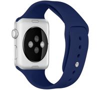 imoshion Bracelet silicone pour Apple Watch Series 1 á 11 / SE / Ultra (44/45/46/49 mm) - Bleu foncé