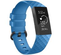 imoshion Bracelet silicone pour Fitbit Charge 3 / 4 - Bleu