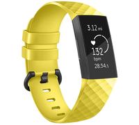 imoshion Bracelet silicone pour Fitbit Charge 3 / 4 - Jaune