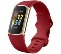 imoshion Bracelet silicone pour Fitbit Charge 5 / 6 - S - Rouge