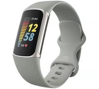 imoshion Bracelet silicone pour Fitbit Charge 5 / Charge 6 - Taille L - Gris
