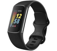 imoshion Bracelet silicone pour Fitbit Charge 5 / Charge 6 - Taille L - Noir
