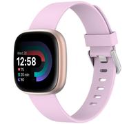 imoshion Bracelet en silicone pour Fitbit Versa (2) / Versa Lite - Taille L - Vieux Rose