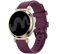 imoshion Bracelet silicone pour Garmin Lily 2 - Rouge foncé