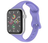 imoshion Bracelet slim en silicone pour Apple Watch | 44/45/46/49 mm - Lilas