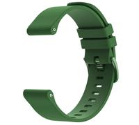 imoshion Bracelet sport en silicone avec boucle - Connexion universelle 20 mm - Vert foncé
