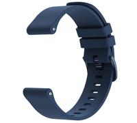 imoshion imoshion Bracelet sport en silicone avec boucle Connexion universelle 22 mm Bleu marine Bleu foncé