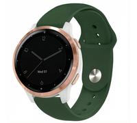 imoshion Bracelet sport en silicone - Connexion universelle 18 mm - Vert foncé