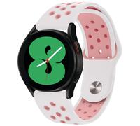 imoshion Bracelet sport en silicone - Connexion universelle 20 mm - White & Pink