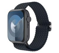 imoshion Bracelet tissé en nylon pour Apple Watch Series 1 á 9 / SE (38/40/41 mm) | Series 10 (42 mm) - Gris foncé
