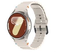 imoshion Bracelet Wave en silicone pour Samsung Galaxy Watch 4 / 5 / 6 / 7 (20 mm) - Lumière stellaire