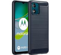imoshion Brushed Backcover pour le Motorola Moto E13 - Bleu foncé