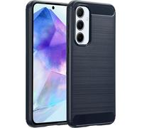 imoshion Brushed Backcover pour le Samsung Galaxy A55 - Bleu foncé