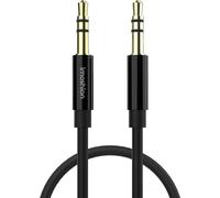 imoshion ?Câble AUX - Câble audio 3,5 mm / Jack - Mâle vers mâle - 1 mètre - Noir