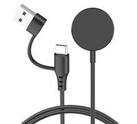 imoshion Câble de charge pour Samsung Galaxy Watch USB-C et USB-A - 2 mètres
