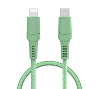 imoshion ?Câble Lightning vers USB-C - Non MFi - Textile tressé - 1 mètre - Vert