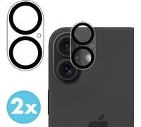 imoshion Camera Protector Glas 2 Pack Apple iPhone 16 / 16 Plus / 17 - Zwart