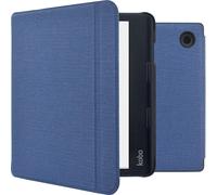 imoshion Canvas Sleepcover Housse à rabat avec support pour le Kobo Sage / Tolino Epos 3 - bleu foncé