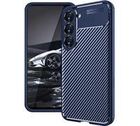 imoshion Carbon Softcase Backcover pour le Samsung Galaxy S23 Plus - Bleu