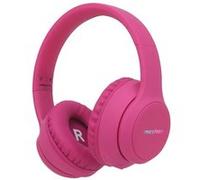 imoshion Casque sans fil pour enfants LED Light - Limiteur de décibels - Avec câble AUX - Hot Pink