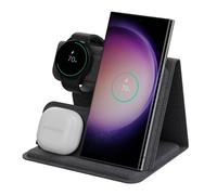 imoshion Chargeur sans fil pliable 3-en-1 pour Samsung - Galaxy Phone / Galaxy Buds / Galaxy Watch - Gris