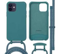 imoshion Color Backcover avec cordon détachable MagSafe pour iPhone 12 (Pro) - Vert foncé
