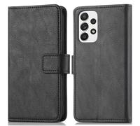 imoshion Coque à rabat de luxe pour Samsung Galaxy A33 - Noir