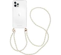 imoshion Coque arrière avec cordon + brassard - Perles pour iPhone 12 Pro Max - Transparent