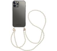 imoshion Coque arrière avec cordon + brassard - Perles pour iPhone 13 Pro Max - Transparent