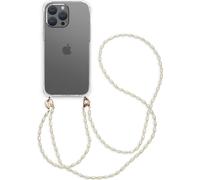 imoshion Coque arrière avec cordon + brassard - Perles pour iPhone 15 Pro Max - Transparent