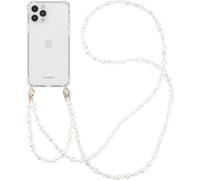 imoshion Coque arrière avec cordon + brassard pour iPhone 12 Pro Max - Pearls Hearts