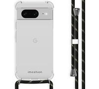imoshion Coque arrière avec cordon pour le Google Pixel 8 - Noir et or