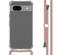 Coque Google Pixel 8a avec cordon Rose dorée imoshion
