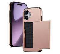 imoshion Coque arrière avec porte-cartes pour Apple iPhone 17 - Rose Doré