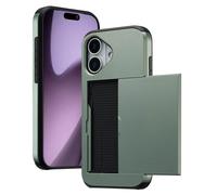 imoshion Coque arrière avec porte-cartes pour Apple iPhone 17 - Vert