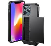 imoshion Coque arrière avec porte-cartes pour iPhone 13 Pro Max - Noir