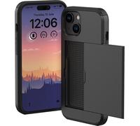 imoshion Coque arrière avec porte-cartes pour iPhone 15 - Noir