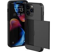 imoshion imoshion Coque arrière avec porte-cartes iPhone 15 Pro Max Noir Noir
