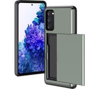 imoshion Coque arrière avec porte-cartes pour le Samsung Galaxy S20 FE - Vert foncé