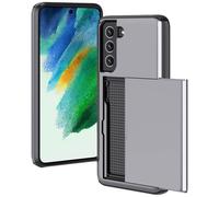 imoshion imoshion Coque arrière avec porte-cartes Samsung Galaxy S21 FE Gris